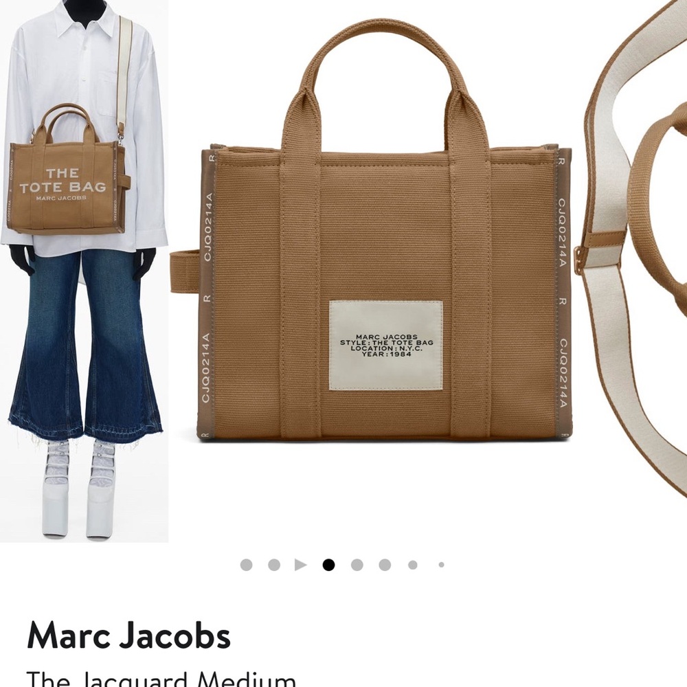 Marc Jacobs Jacquard Medium Tote